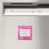 SAVE THE DATE WEDING MAGNET (In Situ (Geschirrspüler))