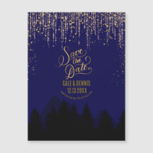Save the Date Weihnachts-Hochzeitskarte