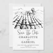 Save the Date Weinkellerei Hochzeit (Vorderseite)