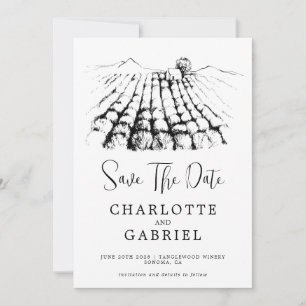 Save the Date Weinverheiratung