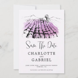 Save the Date Weinverheiratung