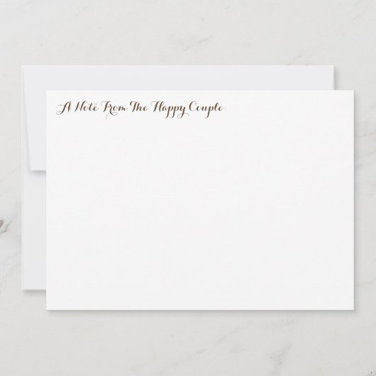 Save the Date - Westen Einladung (Rückseite)