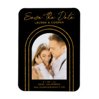 Save the Date White Gold Stilvolle Art Deco Hochze