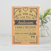 Save the Date Wiedersehen (Stehend Vorderseite)