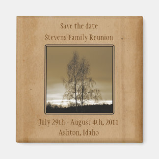 Save the Date-Wiedersehen Magnet