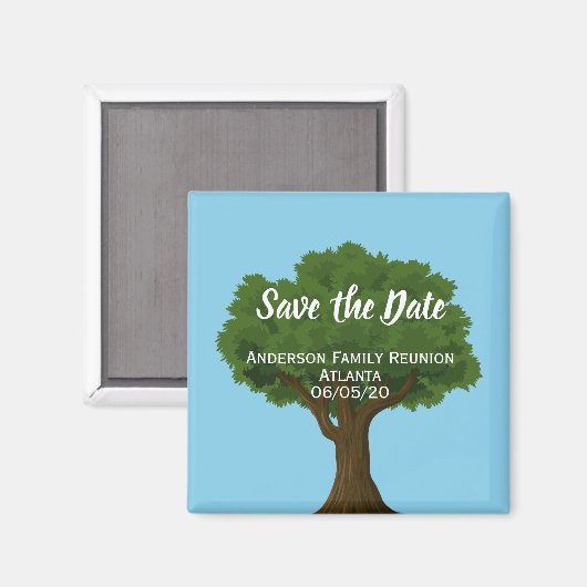 Save the Date-Wiedersehen Magnet (Vorderseite/Rückseite)