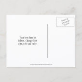 Save The Date Wild Pink Lady Slipper Flower  Ankündigungspostkarte (Rückseite)