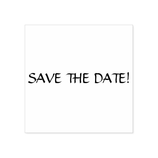 Save the Date Wood Art Briefmarke Gummistempel (Prägung)