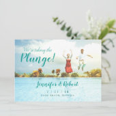 Save the Date zum Plunge Summer Fun (Stehend Vorderseite)