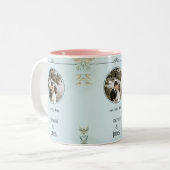 Save the Date Zweifarbige Tasse (Vorderseite Links)