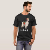 Save The Drama For Your Llama Cute Animal T-Shirt (Vorne ganz)