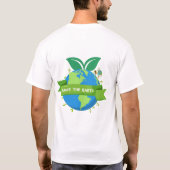 Save the Earth T-Shirt (Rückseite)