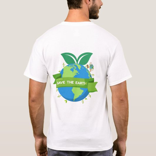 Save the Earth T-Shirt (Rückseite)