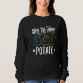 Save The Furry Potato   Sweatshirt (Vorderseite)