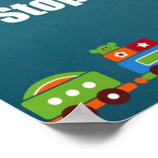 Save the Grandchildren: Stop Abortion! Poster (Ecke)