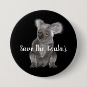 Save the Koala’s Button (Vorderseite)
