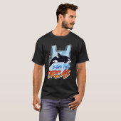 Save the Orcas Save the Ocean Environment Care Awa T-Shirt (Vorne ganz)