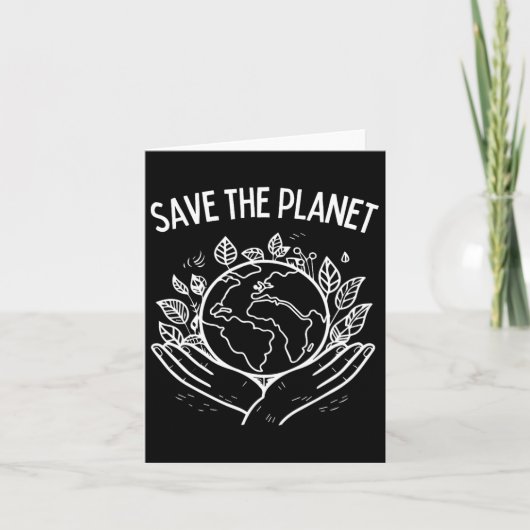 Save the Planet Earth Day 2025 Environment Arbor D Karte (Vorderseite)