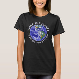 Save The Planet: Erdfoto T-Shirt