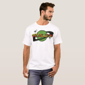 Save The Planet Retro T-Shirt – Eco Friendly Vinta (Vorne ganz)