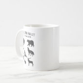 Save The Rainforest Protect The Wildlife Animal Gr Kaffeetasse (Vorderseite Links)