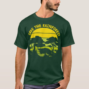 Save The Rainforest Shirt Earth Day Save Earth Ins