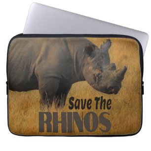 Save The Rhinos Laptopschutzhülle