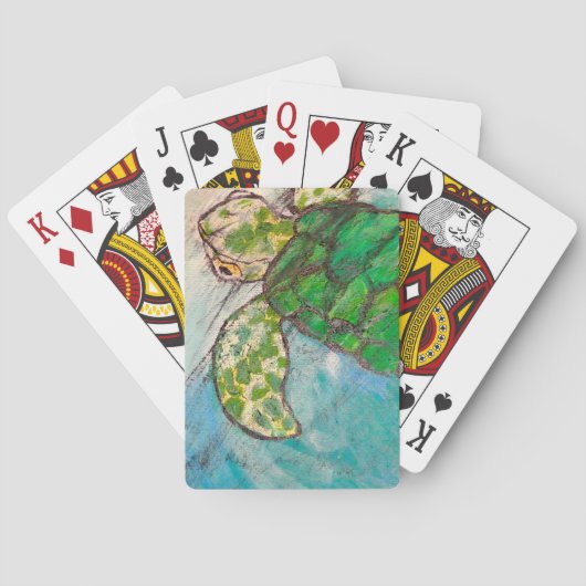 Save The Sea Turtle's Spielkarten (Rückseite)