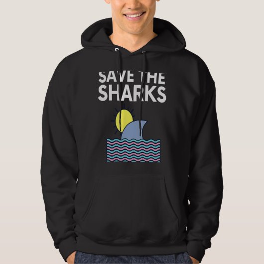 Save The Sharks Hoodie (Vorderseite)