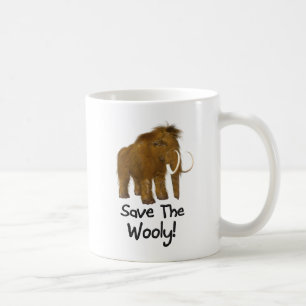 "Save The Wooly" Wollhaarmammut Kaffeetasse