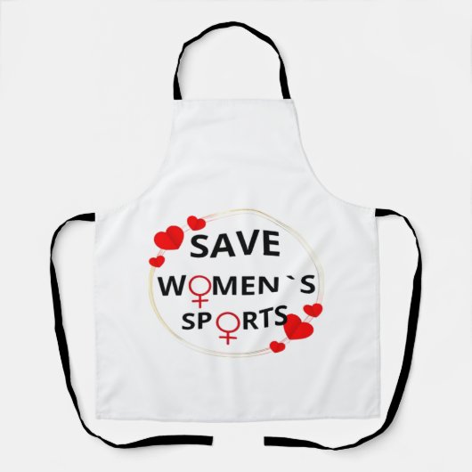 Save Womens Sports Classic Schürze (Vorderseite)