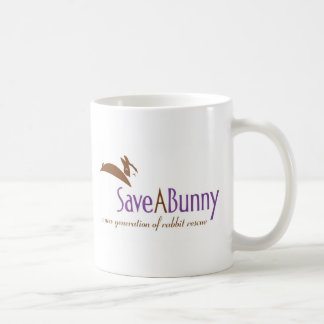 SaveABunny Logo Kaffeetasse