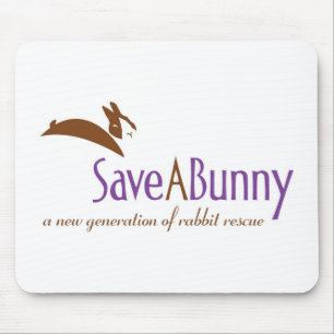 SaveABunny Logo Mousepad