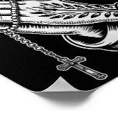 Saved By Grace Covered In Ink Christian Faith Inke Poster (Ecke)