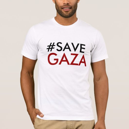 SaveGaza T-Shirt (Vorderseite)