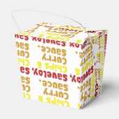 Saveloy, Chips & Curry Sauce. Geschenkschachtel (Rückseite)