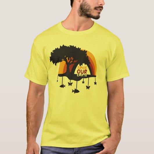 saveourearth T-Shirt (Vorderseite)
