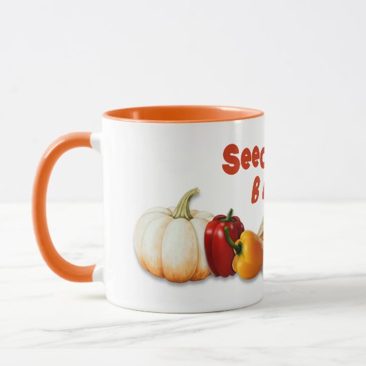 Saver pflanzliche Grenze Tasse (Links)