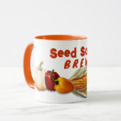 Saver pflanzliche Grenze Tasse (Vorderseite Links)