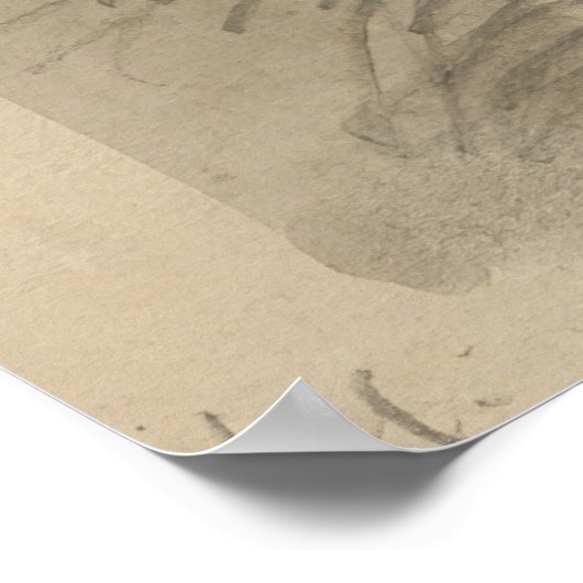 Saverne (1858) James Abbott McNeill Whistler Poster (Ecke)