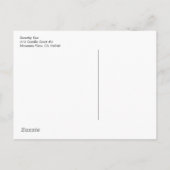 savethedate ankündigungspostkarte (Rückseite)