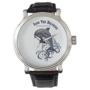 SaveTheDolphins - Armbanduhr