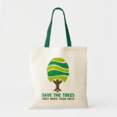 Savethetrees Tragetasche (Vorne)