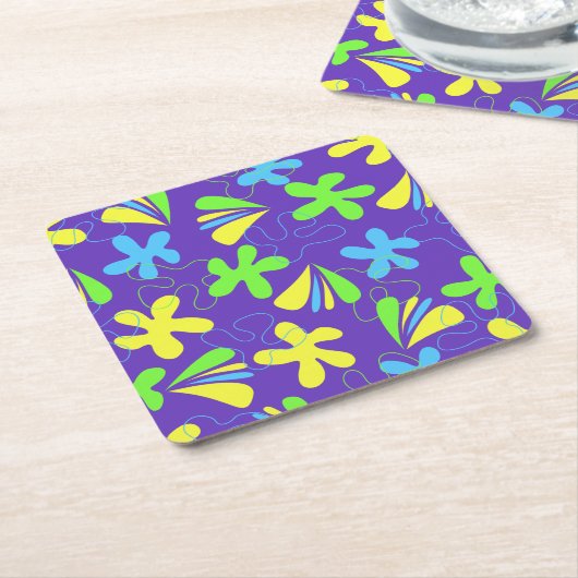 Savia Rechteckiger Pappuntersetzer (angewinkelt)