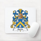 Savin Familienwappen Mousepad (Mit Mouse)