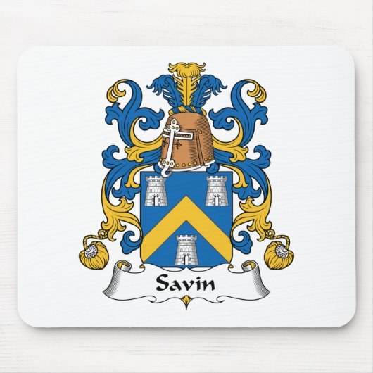 Savin Familienwappen Mousepad (Vorne)