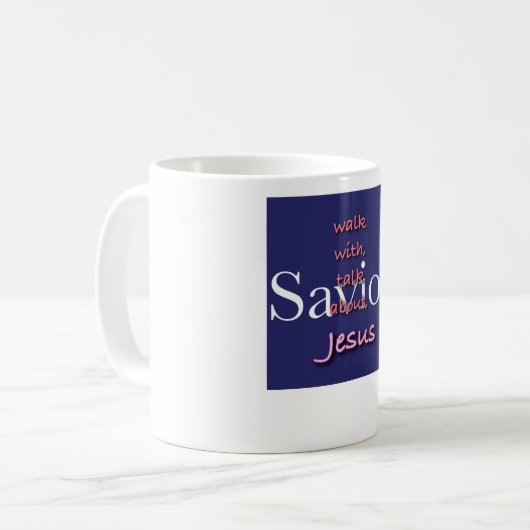 Savior Coffee Tasse (Vorderseite Links)