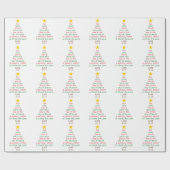 Savior ist Geboren Geschenkpapier (Flach)