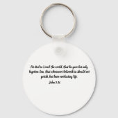 SAVIOR Jeremiah 33:3 Pfarrer Priester Glaube Chris Schlüsselanhänger (Rückseite)