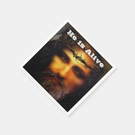 Savior Osterurlaub Serviette (Ecke)